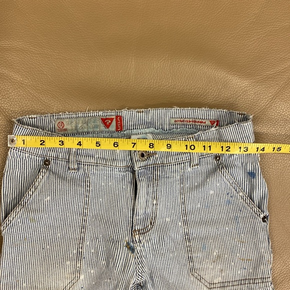 Guess Carpenter Stretch Denim Jeans Vintage Grunge - Size 28 - Picture 6 of 10